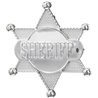 ESTRELLA DE SHERIFF PVC 8 CM