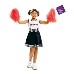 DISFRAZ CHEERLEADER 5-6 AÑOS (VESTIDO)