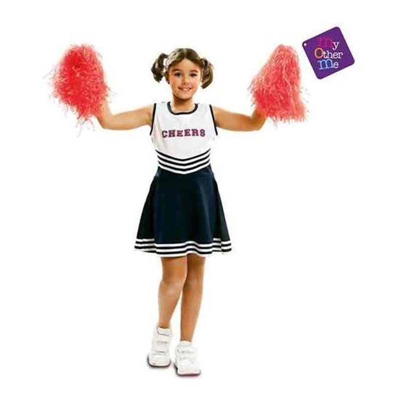 DISFRAZ CHEERLEADER 5-6 AÑOS (VESTIDO)