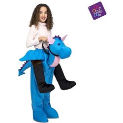 DISFRAZ RIDE-ON DRAGÓN NIÑO (PANTALONES CON PERSONAJE)