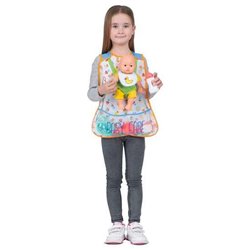 DISFRAZ YO QUIERO SER MAMÁ/PAPÁ (CHALECO, MUÑECO BEBÉ Y ACCESORIOS PARA EL BEBÉ)TALLA 5-7 AÑOS