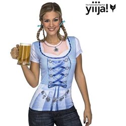 DISFRAZ BLUE OKTOBERFEST LADY L (T-SHIRT)