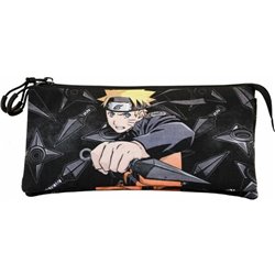 PORTATODO UZUMAKI NARUTO SHIPPUDEN TRIPLE