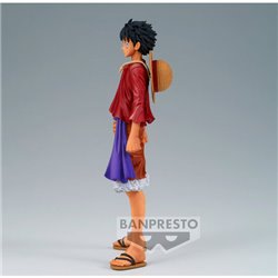 FIGURA MONKEY D LUFFY WANOKUNI THE GRANDLINE SERIES ONE PIECE DXF 16CM