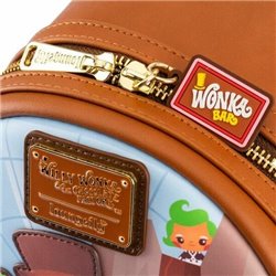 MOCHILA CHARLIE Y LA FABRICA DE CHOCOLATE 50 ANIVERSARIO LOUNGEFLY 26CM