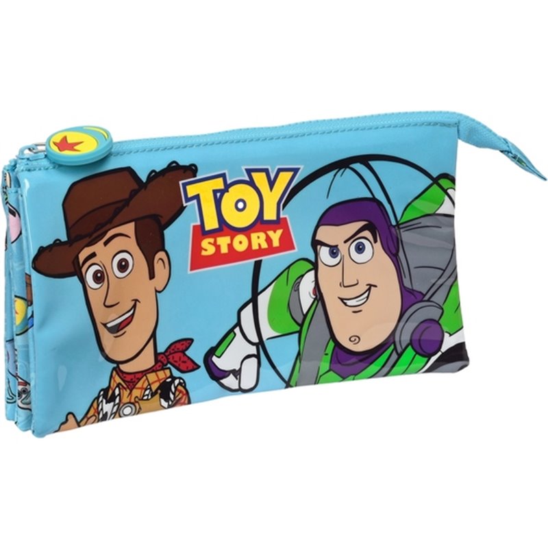 PORTATODO TRIPLE TOY STORY "READY TO PLAY"