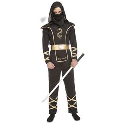 DISFRAZ BLACK NINJA TALLA M-L