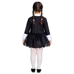 DISFRAZ (VESTIDO) NIÑA SINIESTRA TALLA 10-12 AÑOS