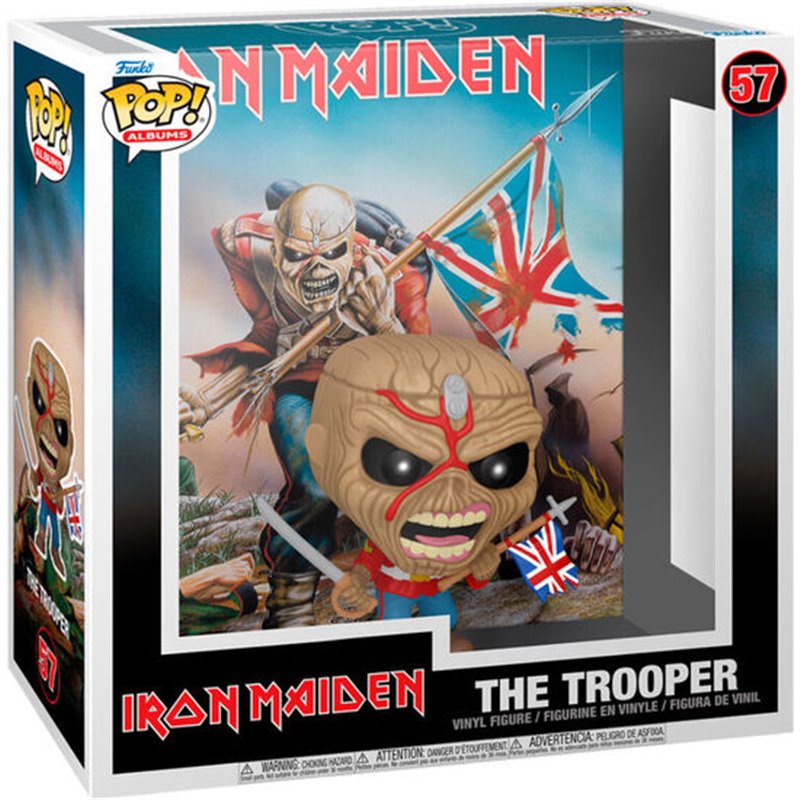 FIGURA POP ALBUMS IRON MAIDEN THE TROOPER