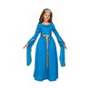 DISFRAZ PRINCESA MEDIEVAL AZUL TALLA 5-6 Y