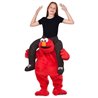 DISFRAZ INFANTIL ELMO A HOMBROS TALLA UNICA