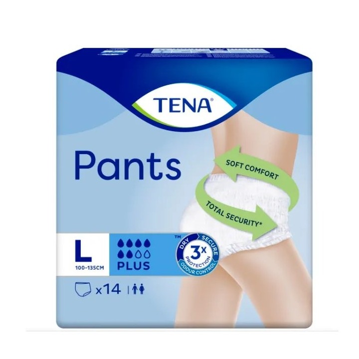 Tena Pants Plus Large Size 14U - unisex - Teknashop Ltd