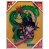 POSTER CRISTAL GOKU CON SHENRON DRAGON BALL