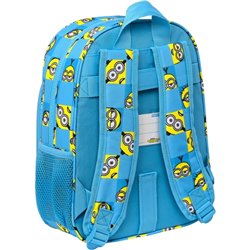 MOCHILA INFANTIL ADAPT.CARRO MINIONS "MINIONSTATIC"