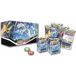 ESTUCHE JUEGO CARTAS COLECCIONABLES ESTADIO COMBINA Y COMBATE TEMPESTAD PLATEADA POKEMON