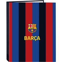 FC. BARCELONA CARPETA FOLIO 4 ANILLAS MIXTAS 26X4X33 CM