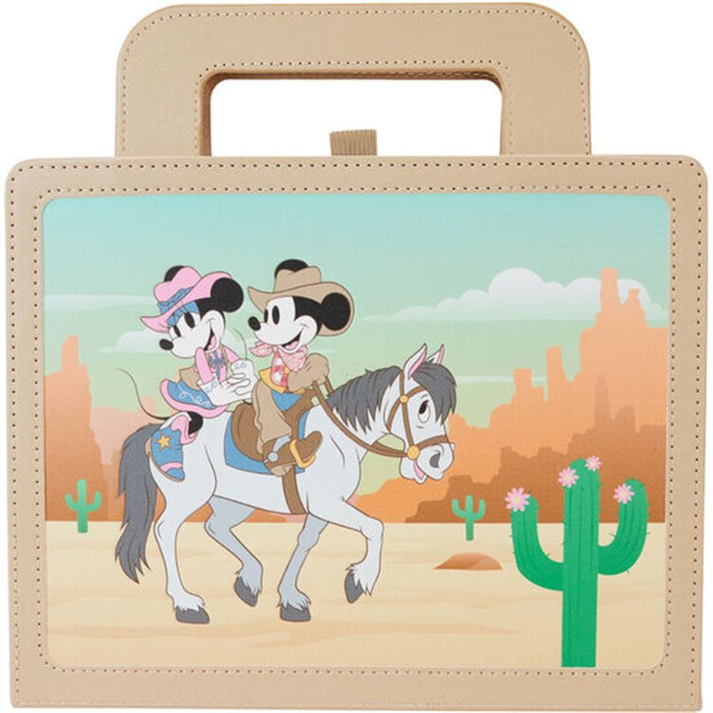 CUADERNO WESTERN MICKEY &#38; MINNIE DISNEY LOUNGEFLY