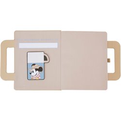 CUADERNO WESTERN MICKEY &#38; MINNIE DISNEY LOUNGEFLY