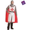 DISFRAZ CABALLERO MEDIEVAL CON CAPA TALLA M-L