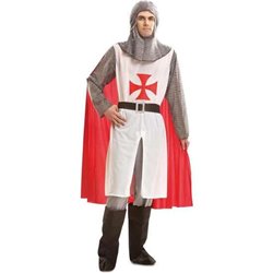 DISFRAZ CABALLERO MEDIEVAL CON CAPA TALLA M-L