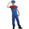 DISFRAZ RED SUPER PLUMBER TALLA 7-9 Y