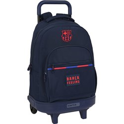 MOCHILA GDE. C/RUEDAS COMPACT EXTRAIBLE F.C.BARCELONA CORPORATIVA