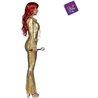 DISFRAZ ADULTO LADIES GOLD DISCO JUMPSUIT TALLA M-L