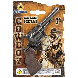 PISTOLA COW-BOY METAL 14 CM