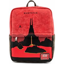 MOCHILA MUSTAFAR STAR WARS LOUNGEFLY 30CM