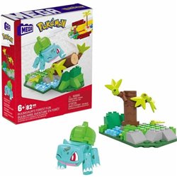 KIT CONSTRUCCION MEGA CONSTRUX BULBASUR FOREST FUN POKEMON 82PZS