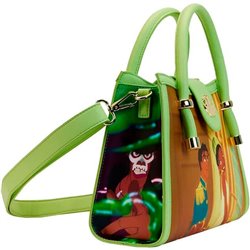 BOLSO BANDOLERA TIANA Y EL SAPO DISNEY LOUNGEFLY