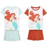 PIJAMA CORTO PRINCESS LA SIRENITA RED