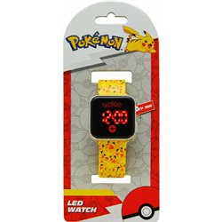 RELOJ PIKACHU POKEMON LED