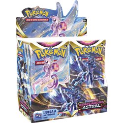 EXPOSITOR 36 SOBRES CARTAS ESPADA Y ESCUDO 10 RESPLANDOR ASTRAL POKEMON ESPAÑOL