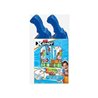 PISTOLA DE AGUA X-SHOT SMALL QUAD STREAM BLASTER CON DOS CAÑONES 132X402X53CM - MODELOS SURTIDOS