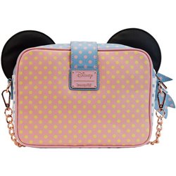 BOLSO PASTEL POLKA DOT MINNIE MOUSE DISNEY