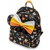 SET MOCHILA + DIADEMA OREJAS SPOOKY HALLOWEEN MICKEY AND MINNIE DISNEY LOUNGEFLY 27CM