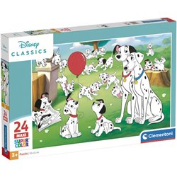 PUZZLE MAXI 101 DALMATAS DISNEY 24PZS