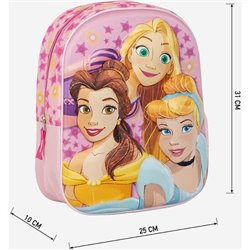 MOCHILA INFANTIL 3D PRINCESS