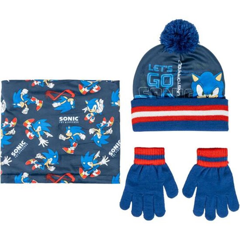 CONJUNTO 3 PIEZAS SNOOD SONIC