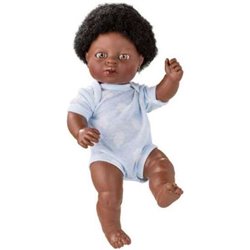 MUÑECA NEWBORN 38CM NIÑA AFRICANA CON ROPA REF: 17059-18 38 - Teknashop Ltd