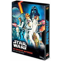 CUADERNO A5 PREMIUM VHS STAR WARS