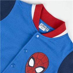 CHAQUETA COTTON BRUSHED BASEBALL SPIDERMAN