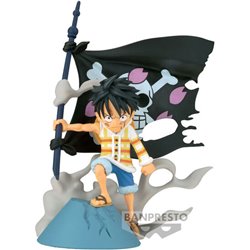 FIGURA MONKEY D LUFFY WCF LOG STORIES ONE PIECE 8CM