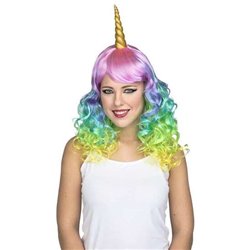 PELUCA LARGA UNICORNIO