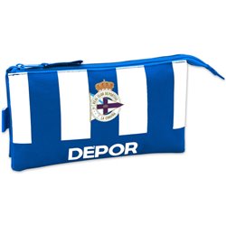 PORTATODO TRIPLE REAL DEPORTIVO DE LA CORUÑA