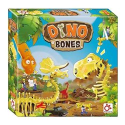 JUEGO DINO BONES. UNE LOS FÓSILES DE LA CABEZA, COLA Y PATAS PARA RESTAURARLOS