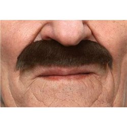 BIGOTE CASTAÑO TALLA ÚNICA