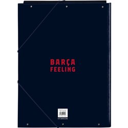 CARPETA FOLIO 3 SOLAPAS F.C.BARCELONA CORPORATIVA