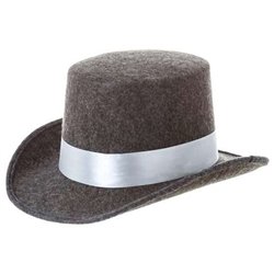 SOMBRERO GRIS CON CINTA GRIS 59 CM